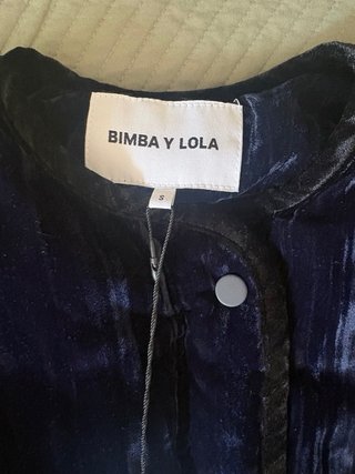 Abrigo Bimba y Lola azul