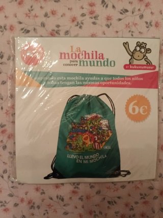 Mochila "Kukuxumusu" NUEVA!!