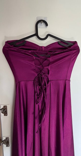 Vestido fucsia elegante para bodas Talla S