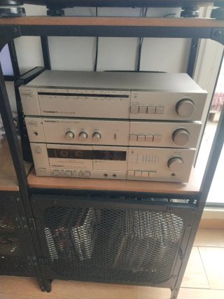 Equipo HI-FI Thomson S2502 Plata