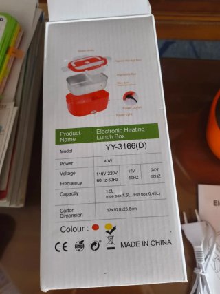 Fiambrera Eléctrica Timker