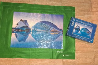 Puzzle 1000 pzs Ciudad Artes y Ciencias