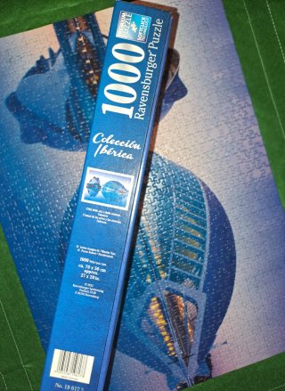 Puzzle 1000 pzs Ciudad Artes y Ciencias