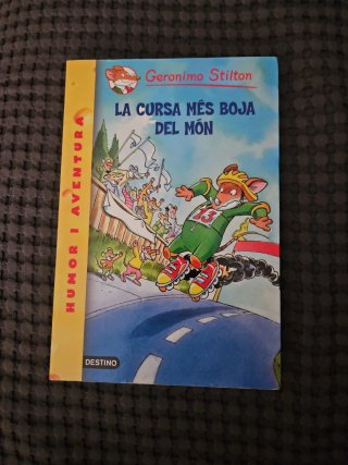 Pack 4 libros Geronimo Stilton: Español y Catalán