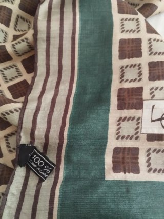 Pañuelo Seda Yves Saint Laurent Paris
