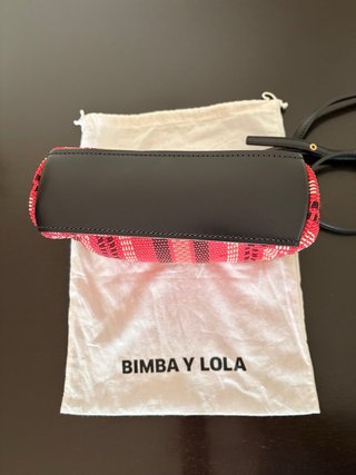 Bolso Bimba y Lola Rojo Rayas