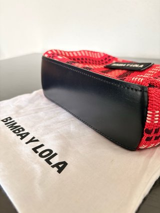 Bolso Bimba y Lola Rojo Rayas