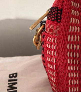 Bolso Bimba y Lola Rojo Rayas