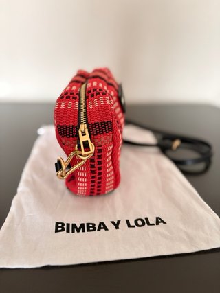 Bolso Bimba y Lola Rojo Rayas