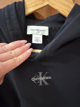 Vestido Sudadera Calvin Klein Mujer Talla XS