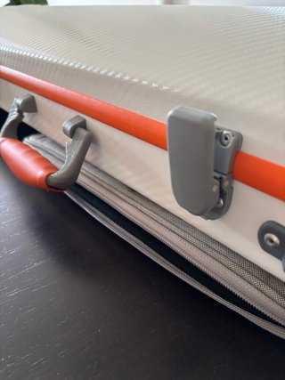 Estuche Violín Policarbonato Blanco