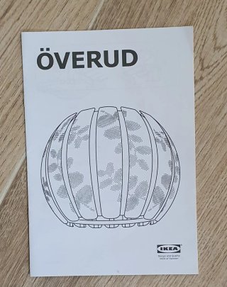Lámpara de techo Overud de IKEA
