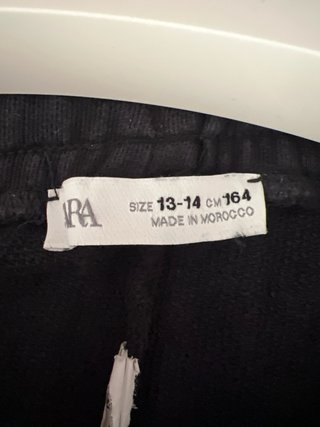 Pantalones cortos Zara niños negros
