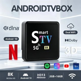 Smart TV Box 8K 5G Ultra HD
