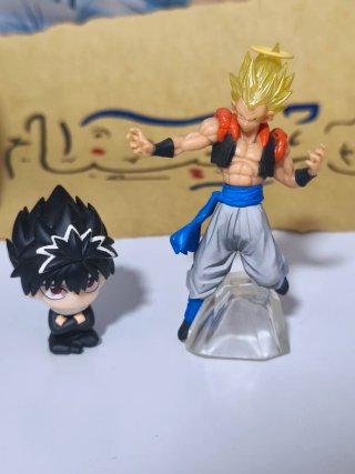 Lote 2 Figuras Gachapon Anime