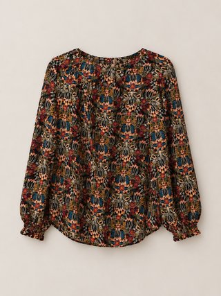 Blusa flores talla S