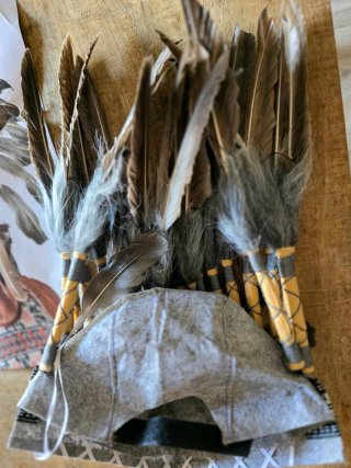 Plumas indio disfraz nuevo