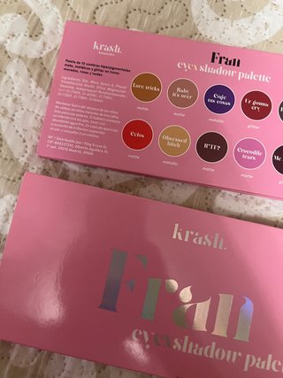 Paleta de sombras Krash Cosmetics Fran