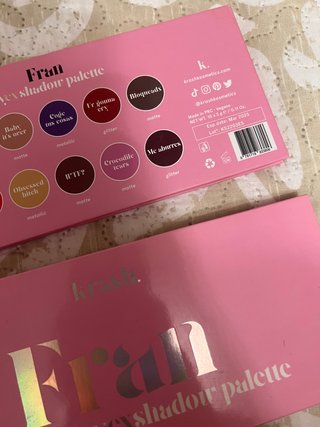Paleta de sombras Krash Cosmetics Fran