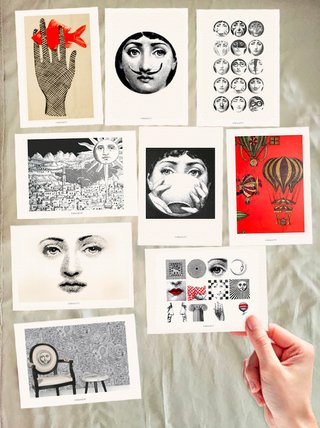 Cartoline di Fornasetti tutte da collezionare!