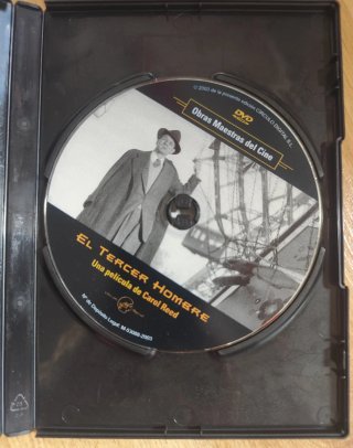 DVD El Tercer Hombre (Carol Reed)