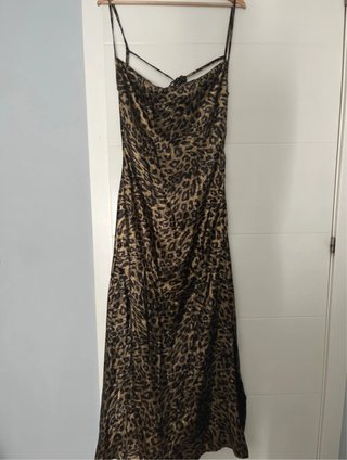Vestido Leopardo Largo