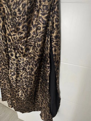Vestido Leopardo Largo