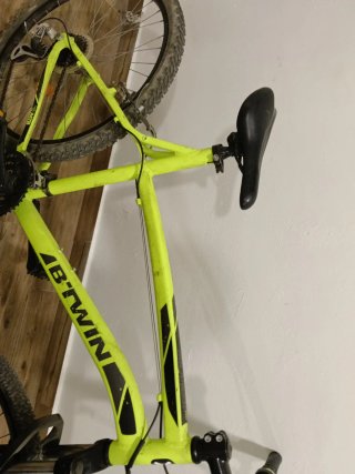 Bicicleta Btwin Amarilla