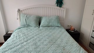 Dormitorio completo: Cama y armario