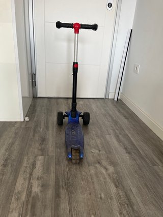 Patinete infantil 3 ruedas azul