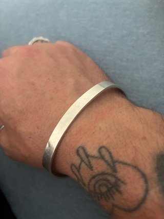 Pulsera Plata Maciza Hombre