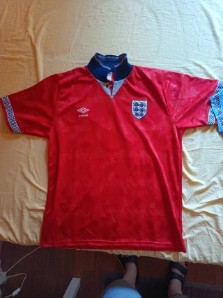 Maglia calcio Inghilterra Mondiali Umbro