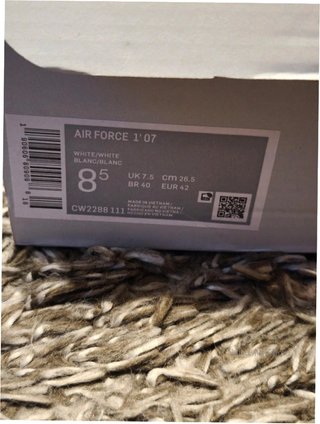 Zapatillas Nike AF1 Blancas Más Buscadas Talla 42