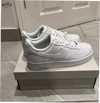 Nike Air Force 1 Blanco Sin usar Más Vendidas 37.5