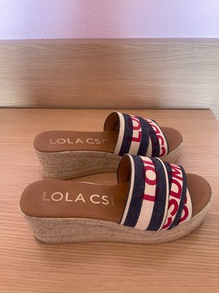 Sandalias cuña Lola Casademunt