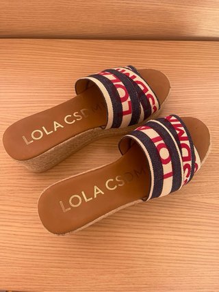 Sandalias cuña Lola Casademunt