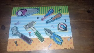 Puzzles encajables de madera