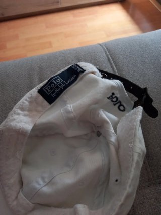 Gorra Polo Blanca
