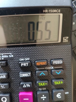 Calculadora Impresora Casio HR-150RCE