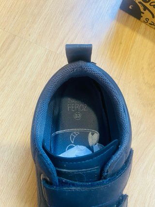 Zapato Feroz Moraira Azul Marino Talla 33 escolar