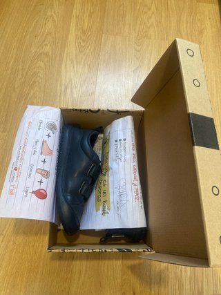 Zapato Feroz Moraira Azul Marino Talla 33 escolar