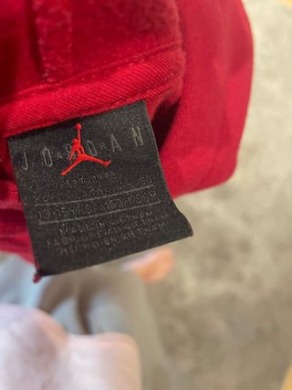 Sudadera Nike Air Jordan Roja Talla L