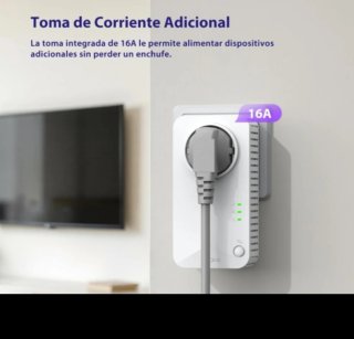 STRONG AV600 PLC WiFi con Enchufe
