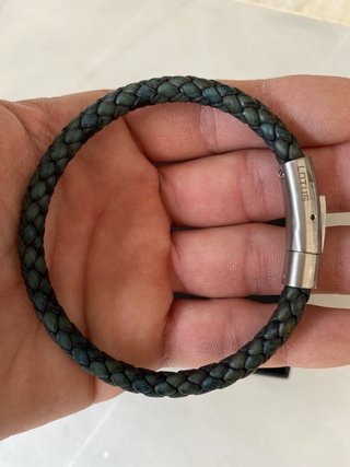 Pulsera Lotus trenzada cierre magnético