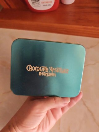 Caja Lata Vintage Amatller Luna Metal