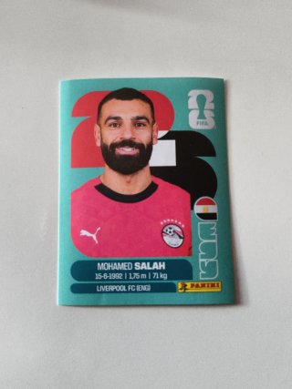 Cromo Mundial Mohamed Salah Liverpool FC