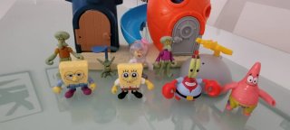 Set Completo Figuras Bob Esponja