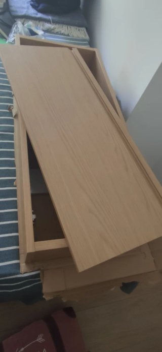 Pensile bagno Ikea Angsjon effetto rovere