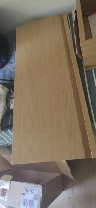 Pensile bagno Ikea Angsjon effetto rovere