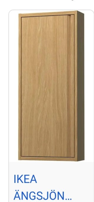 Pensile bagno Ikea Angsjon effetto rovere